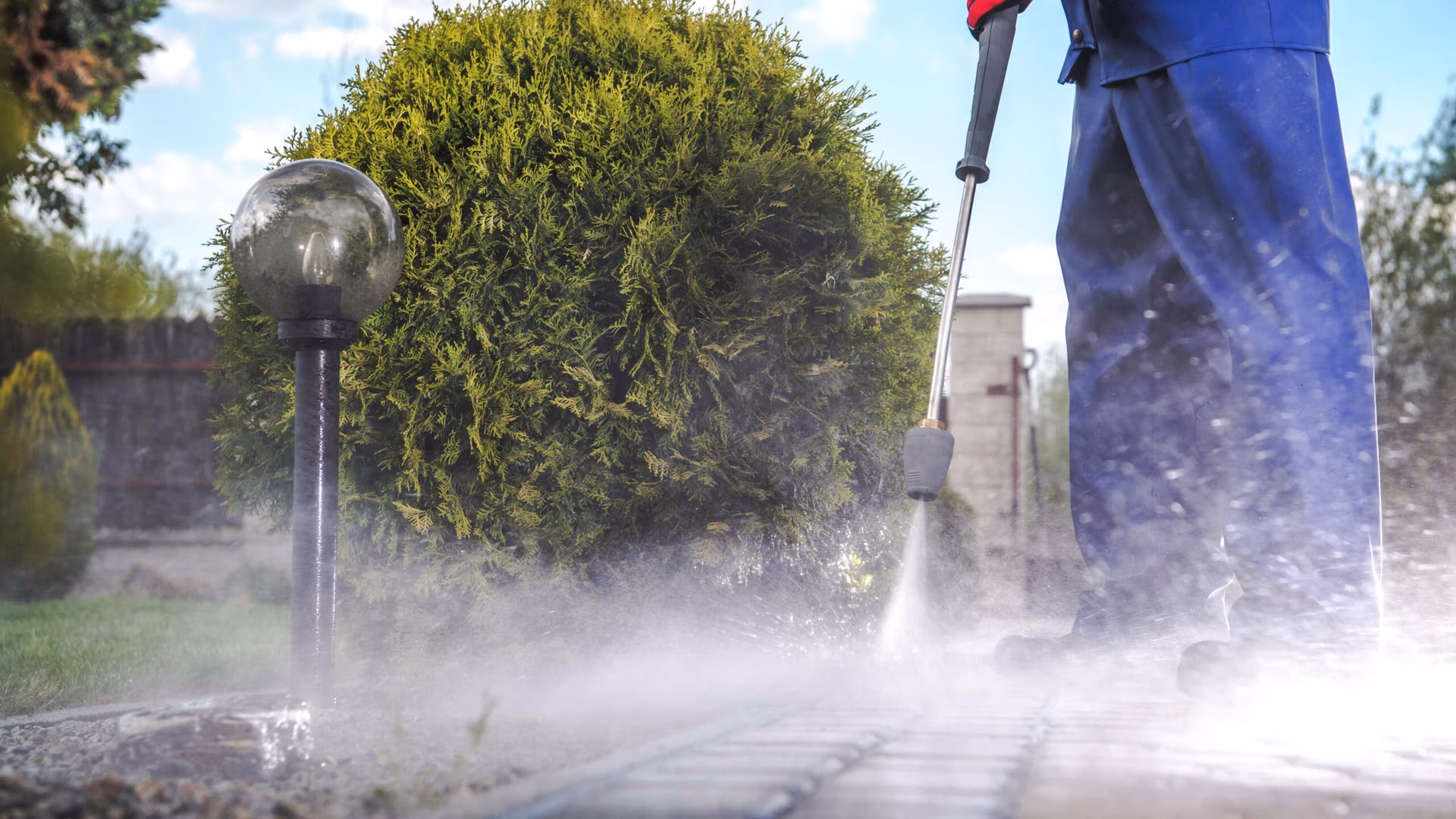 Professional Driveway Pressure Washing