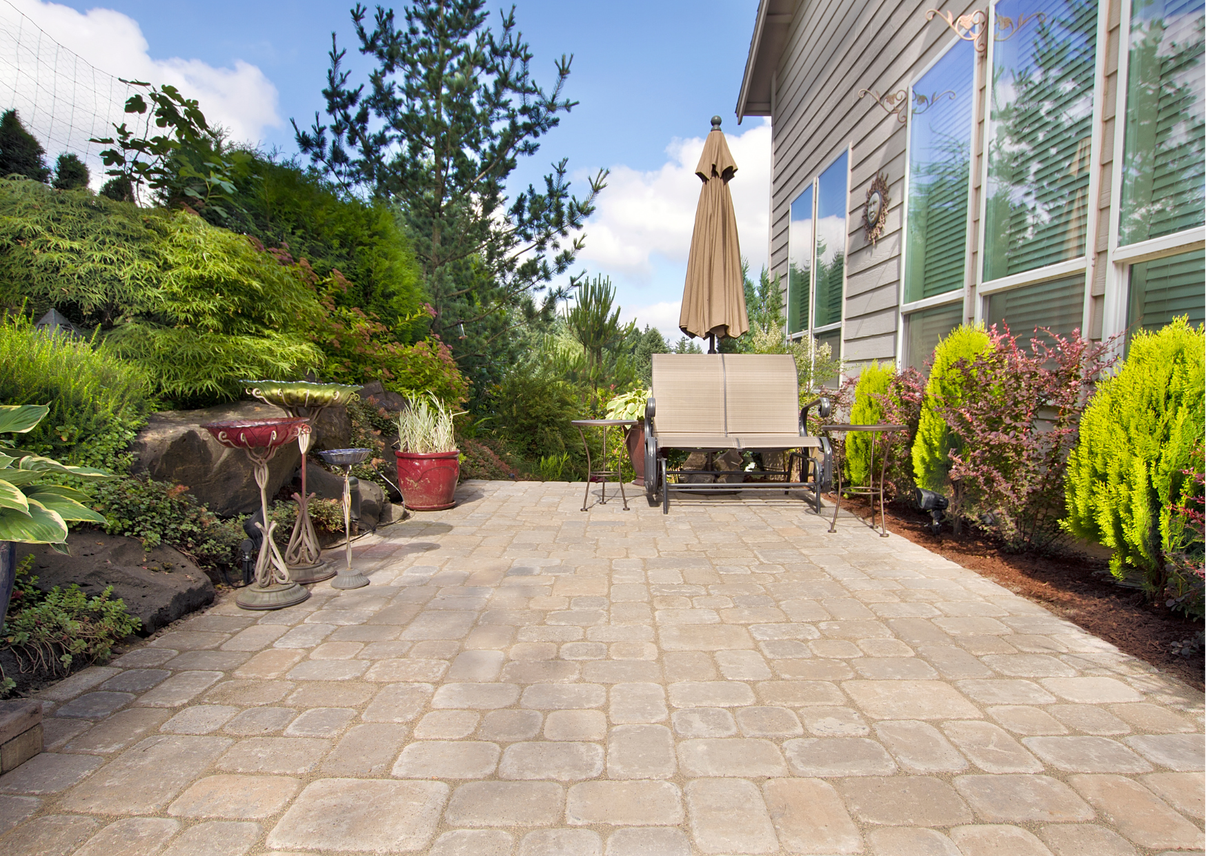 Paver Backyard