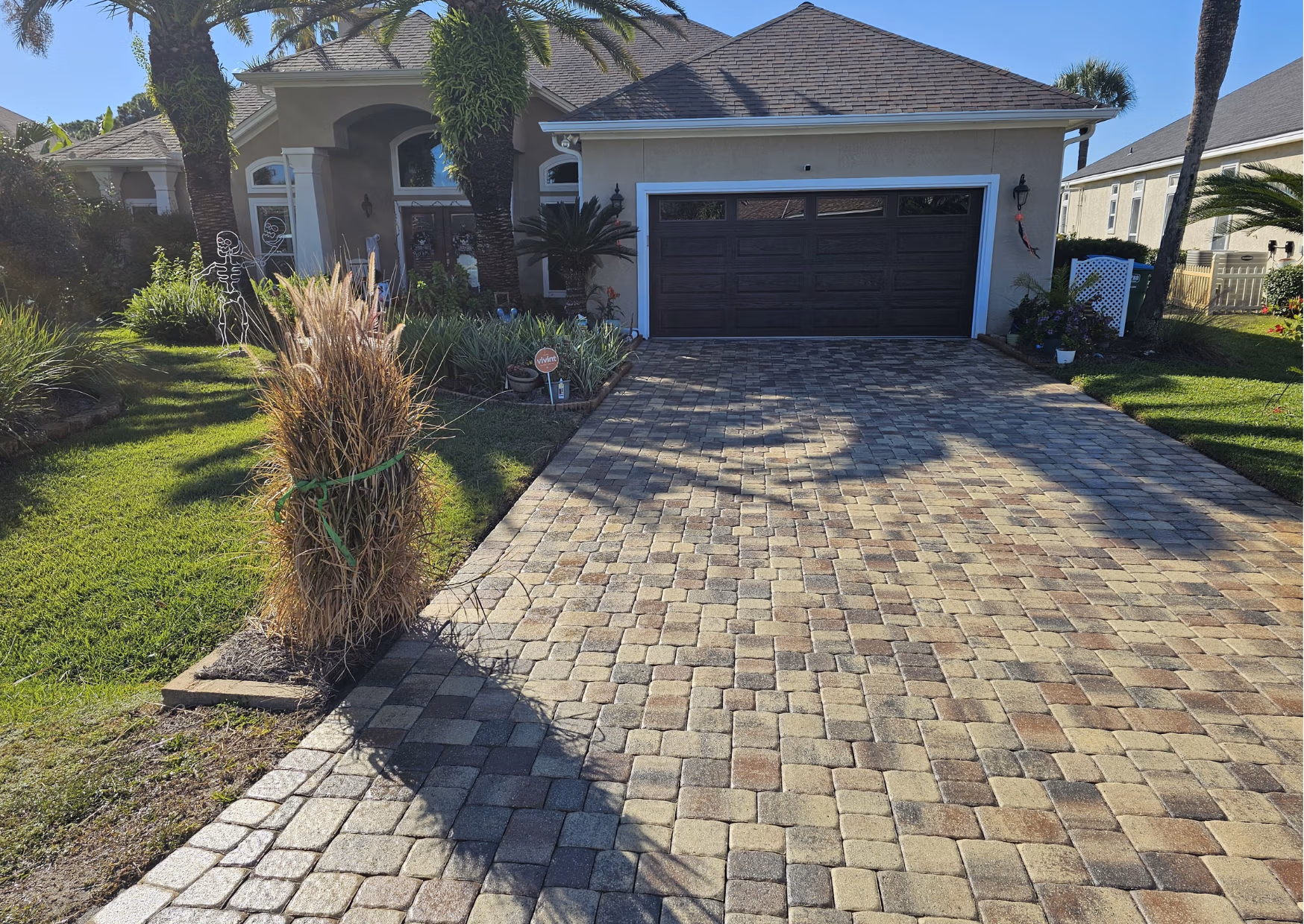 Home 12 Paver Driveway