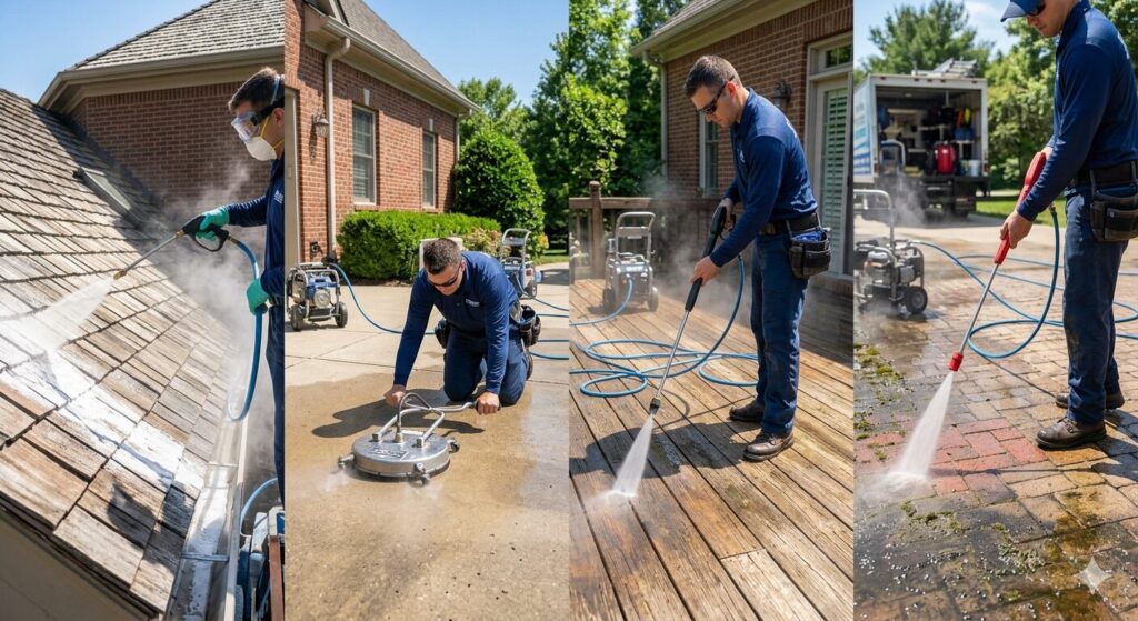Right Cleaning Method for Every Outdoor Surface