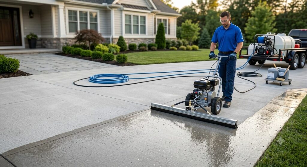 How to Maintain Your Driveway After Pressure Washing