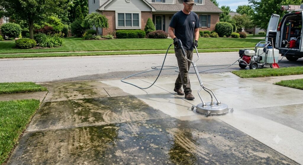 How Often Should You Clean Your Driveway and Sidewalks?